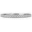 Romance Matching Diamond Wedding Band in 14kt White Gold. (D 1/7 carat total weight)