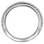 Romance Matching french pave diamond wedding band in 14kt white gold. (D 1/4 carat total weight)
