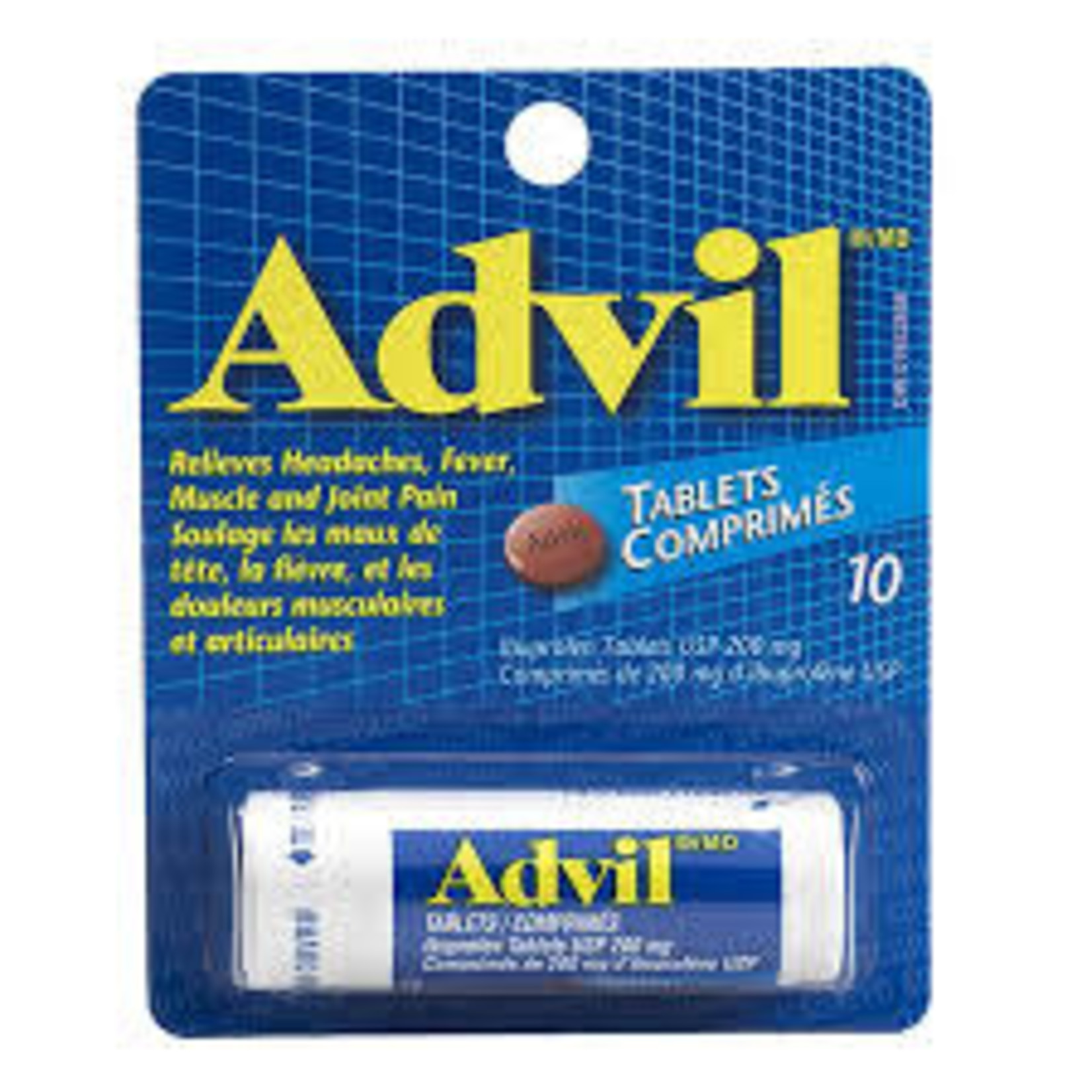 Advil TB 200 mg Pocket Pack