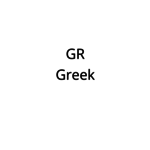 GR - Greek