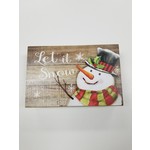 MDF snowman Wall Decoration