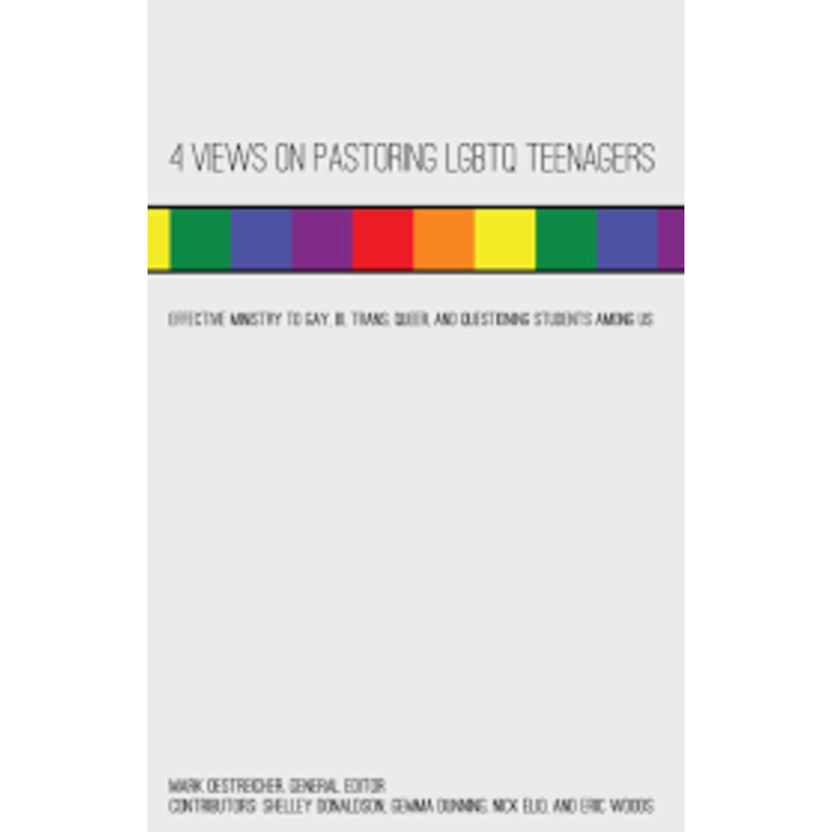 4 Views on Pastoring LGBTQ Teenagers: Effective Ministry to Gay, Bi, Trans, Queer, and Questioning Students Among Us.
