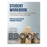 Sage Publishing Student Workbook to Accompany Miller and Lovler's Foundations of Psychological Testing EBOOK