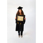 Florentine Black Diploma Frame