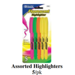 Highlighters- Neon Assorted