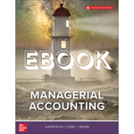 McGraw-Hill Managerial Accounting 13th Edition EBOOK + Connect