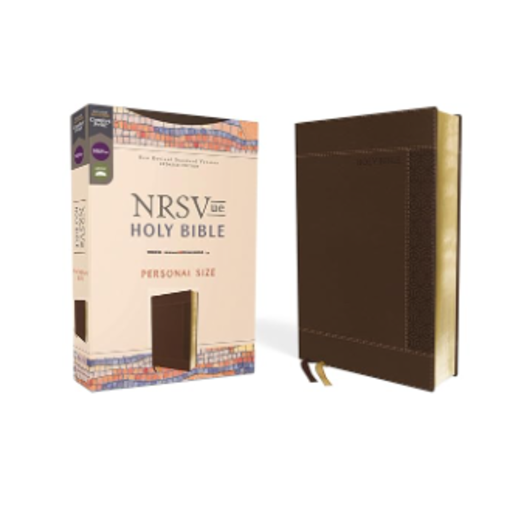 NRSVUE - Personal size Bible - brown