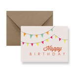 Happy Birthday Flags - Birthday Card