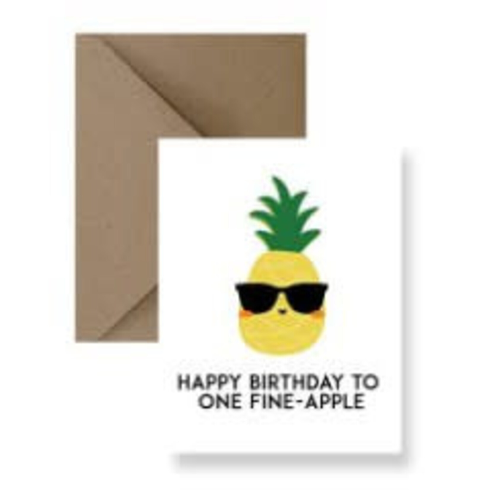 Happy Birthday To One Fine-Apple Card Happy Birthday To One Fine-Apple Card