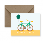 Happy Birthday Bike - Birthday Card