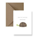 You're Turtley Awesome - Friendship Card