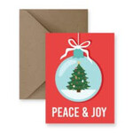 Peace & Joy - Christmas Card