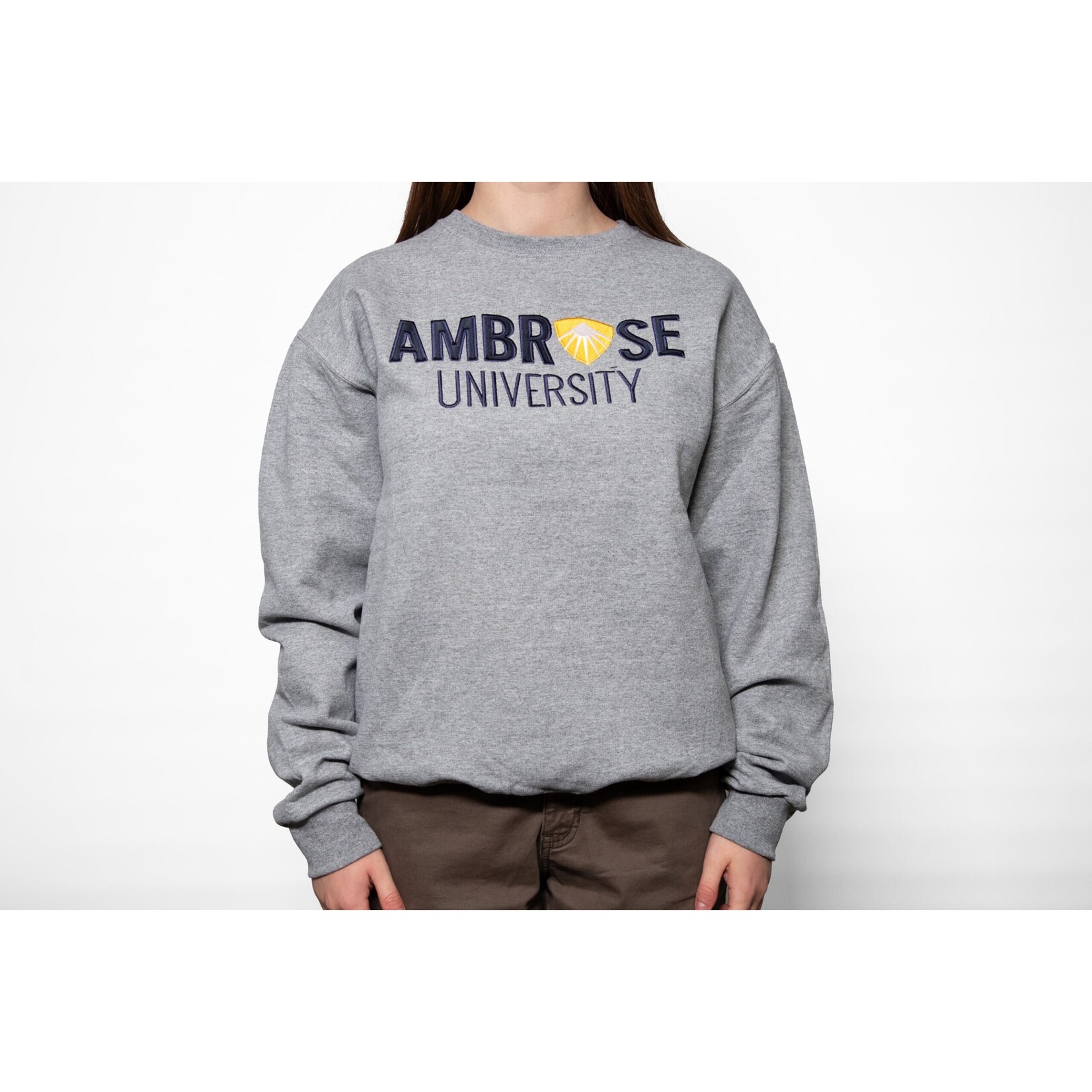 Ambrose Shield Twill Crewneck