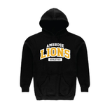 Dubwear Lions Felt Hoodie Black