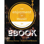 WW Norton Enjoyment of Music Essential Listening, 5th Ed EBOOK