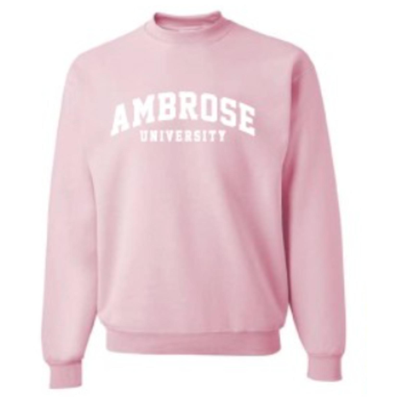 Ambrose White Twill Crewneck