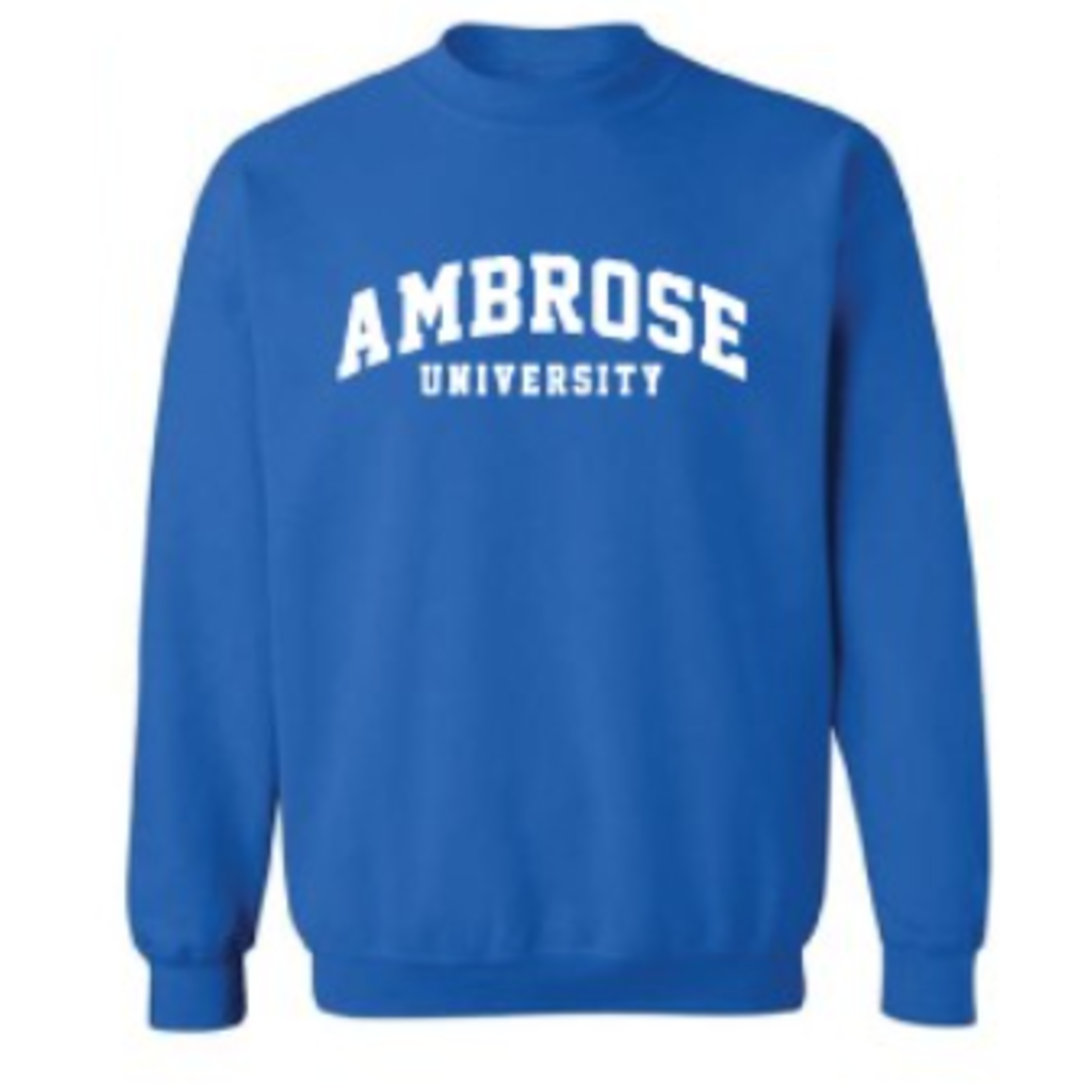 Ambrose White Twill Crewneck