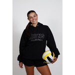 Russell Russell Hoodie in Black - Volleyball
