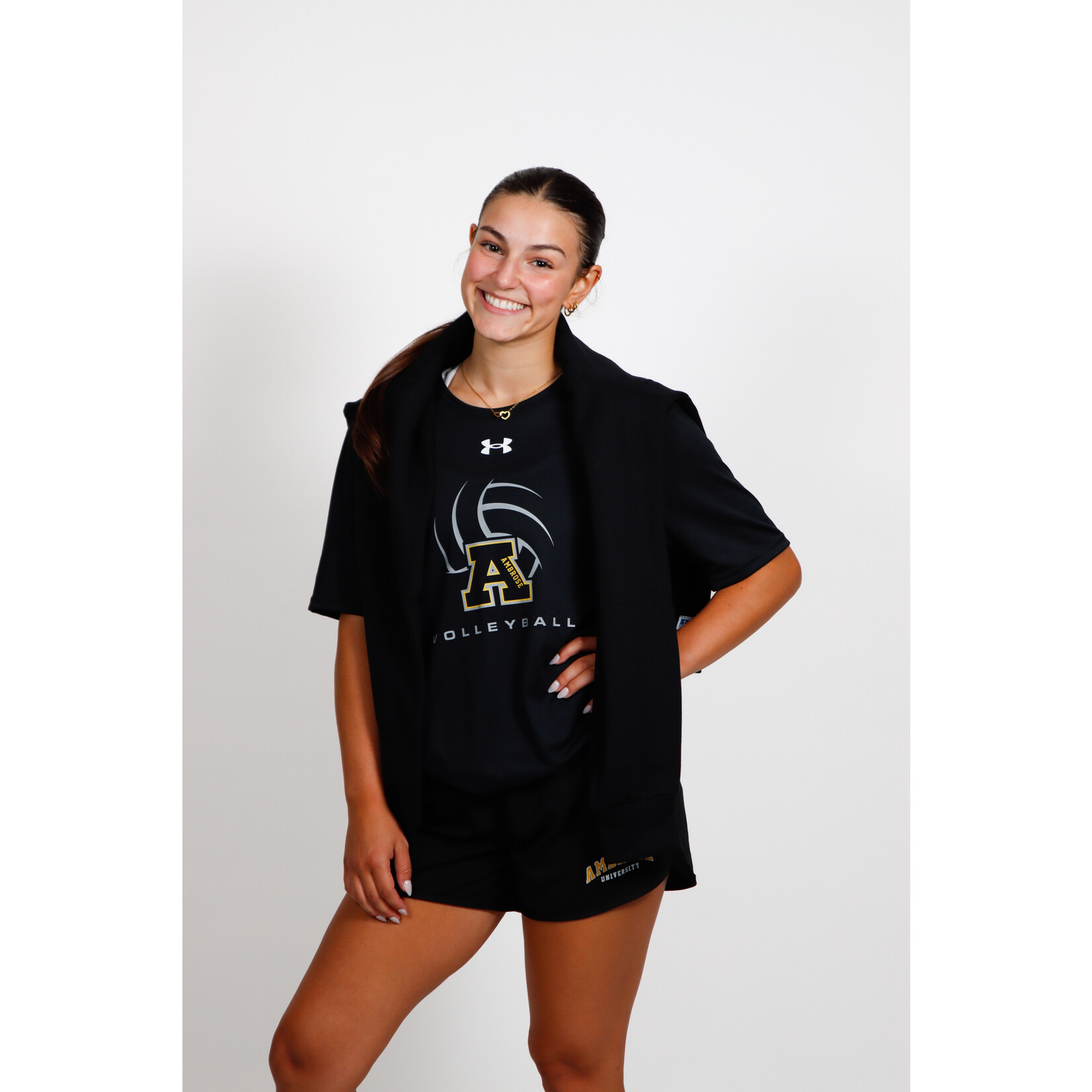 Under Armour Under Armour Volleyball T-shirt - Black