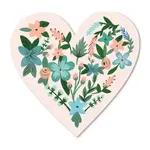 Flower Heart Vinyl Sticker