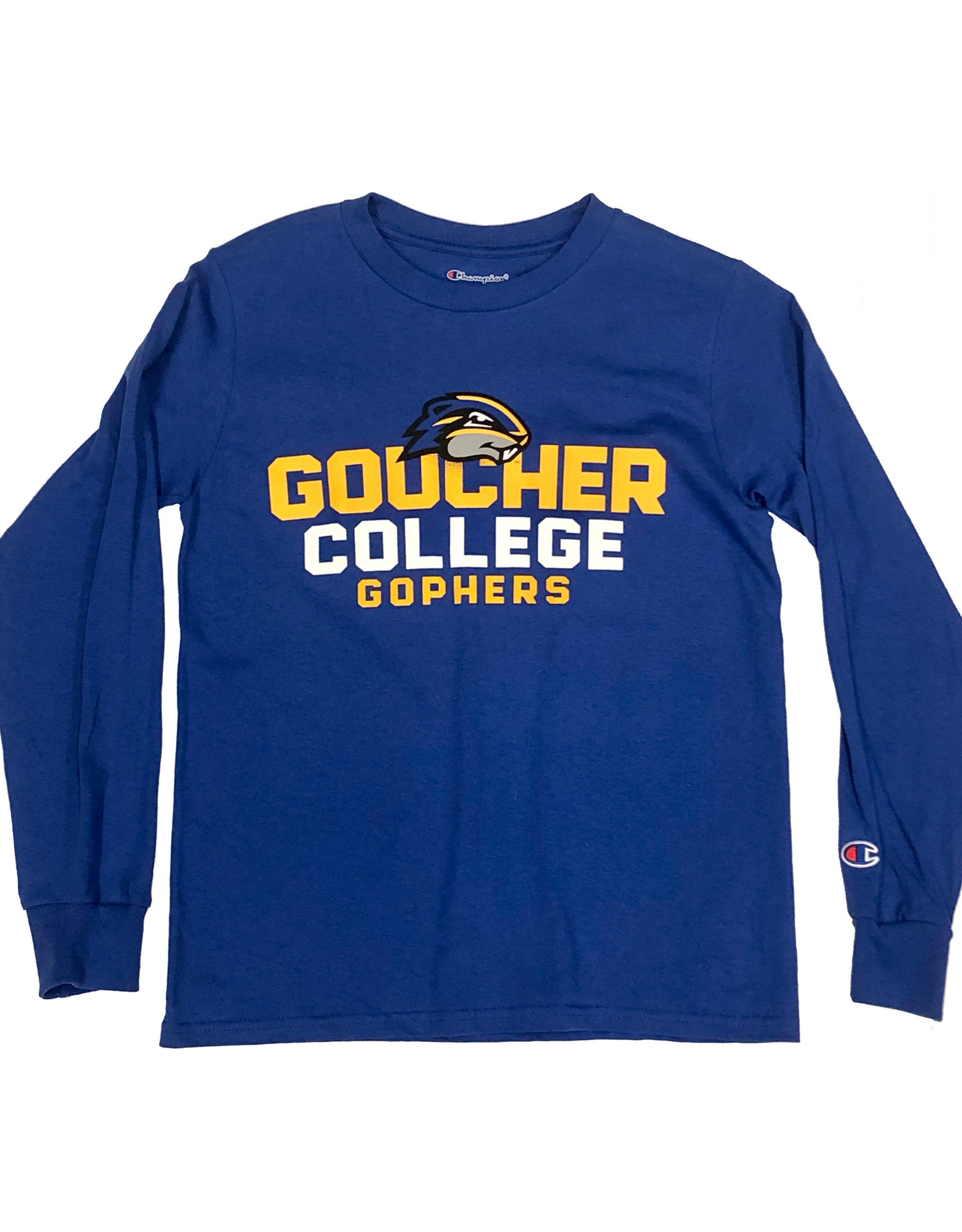 Champion Youth "Goucher College Gophers" Longsleeve Tee
