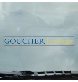 Color Shock "Goucher College OneLine" Static Cling