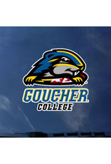Color Shock "Goucher College w/ MD Gopher" Decal - Outside Application