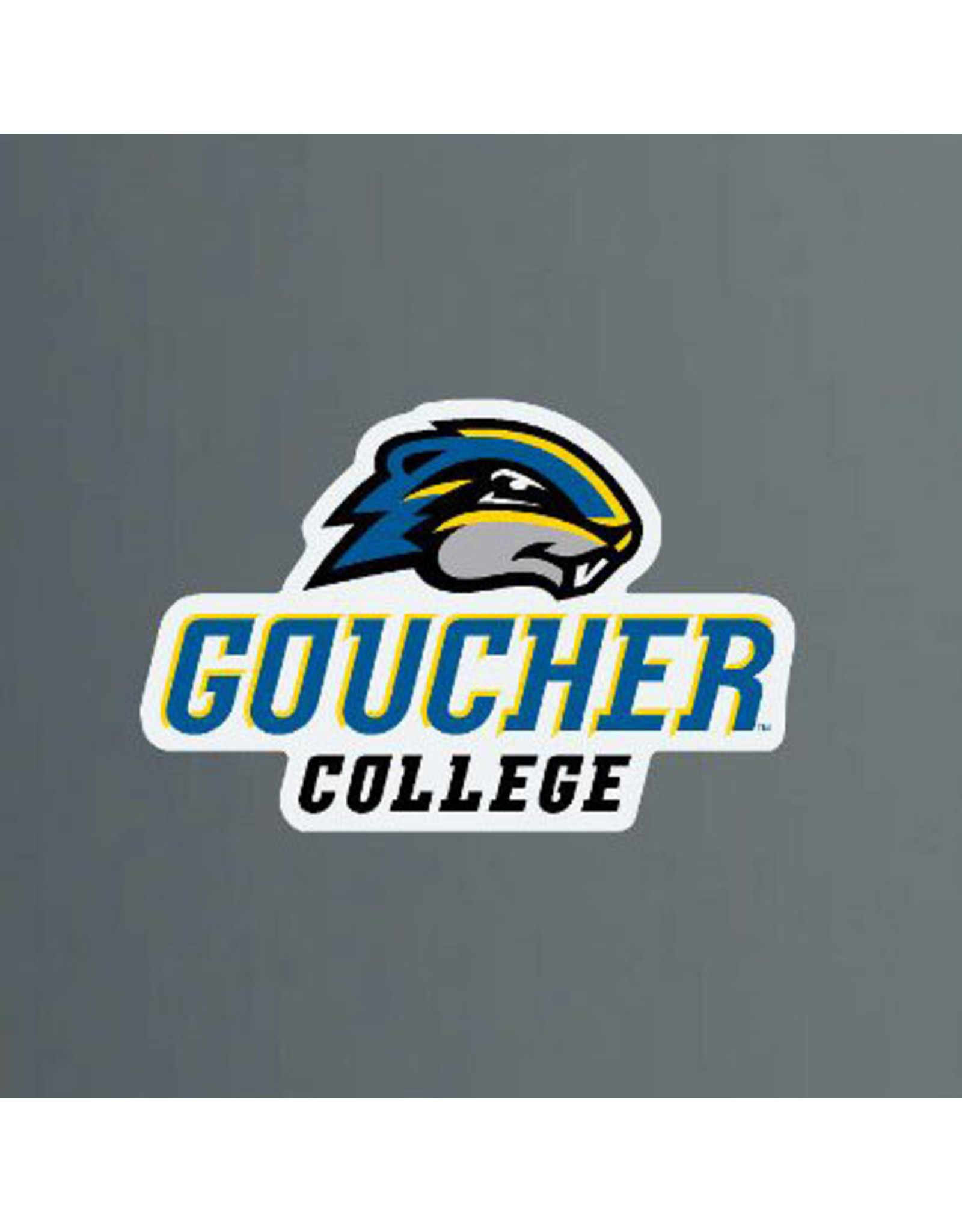 Color Shock "Goucher College with Gopher" Mini-Magnet