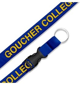 Jardine "Goucher College" Woven Lanyard