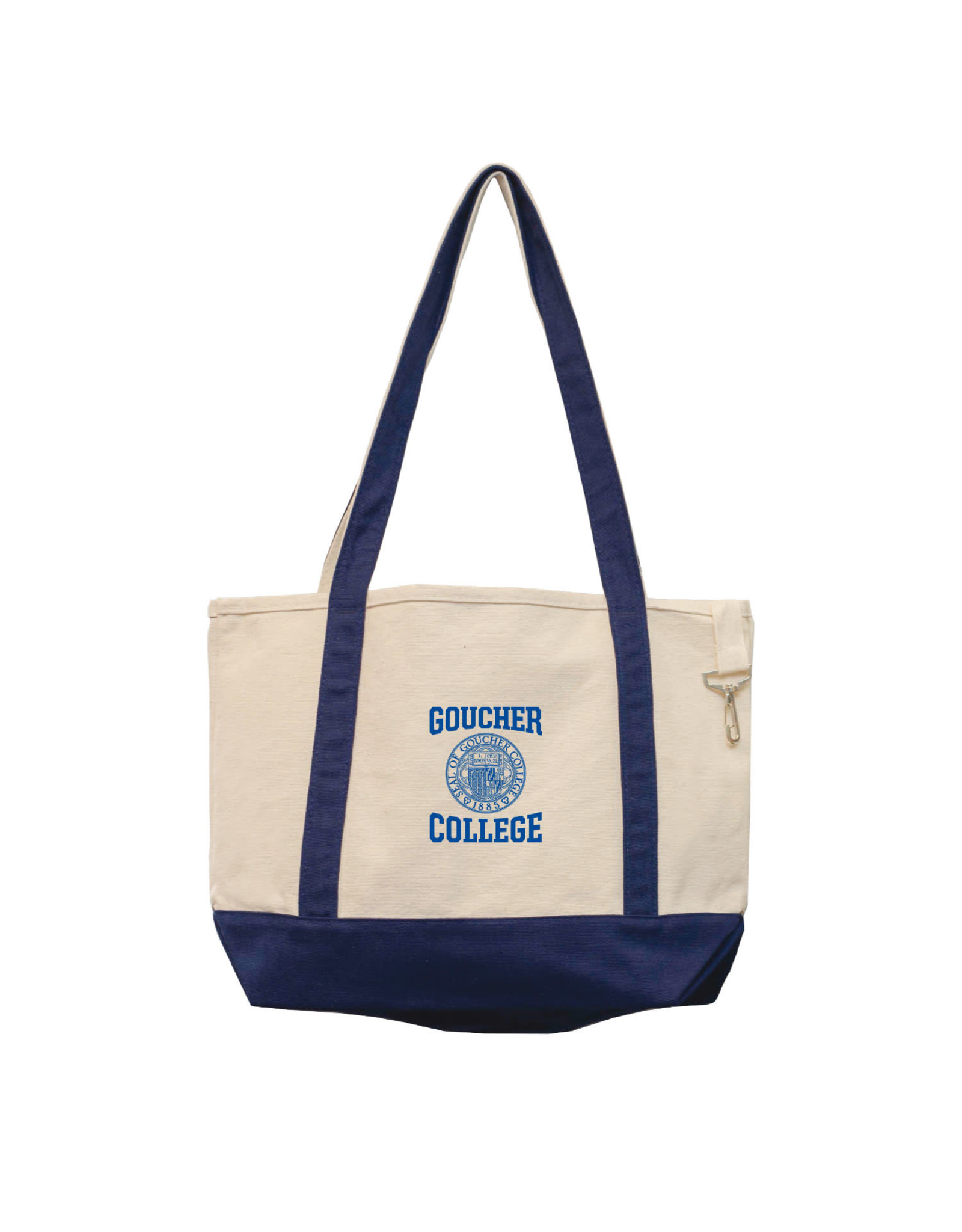 Jardine Heavy Duty Canvas Boat Tote "Goucher College w/ Seal"