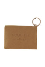 Jardine Nappa Leather Snap ID Holder "Goucher College"