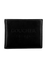 Jardine Antique Leather Billfold Wallet "Goucher College"