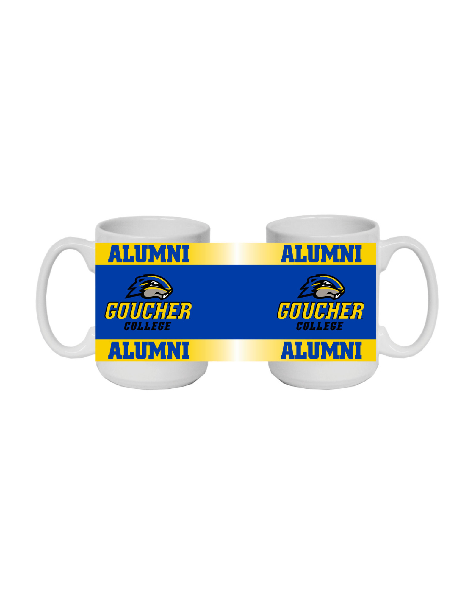 Nordic Company "Goucher Alumni" Mug White/Royal