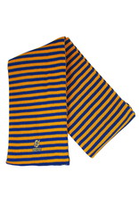 LOGOFIT Beeline "Goucher College" Micro-Stripe Knit Scarf