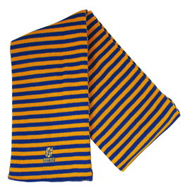 LOGOFIT Beeline "Goucher College" Micro-Stripe Knit Scarf