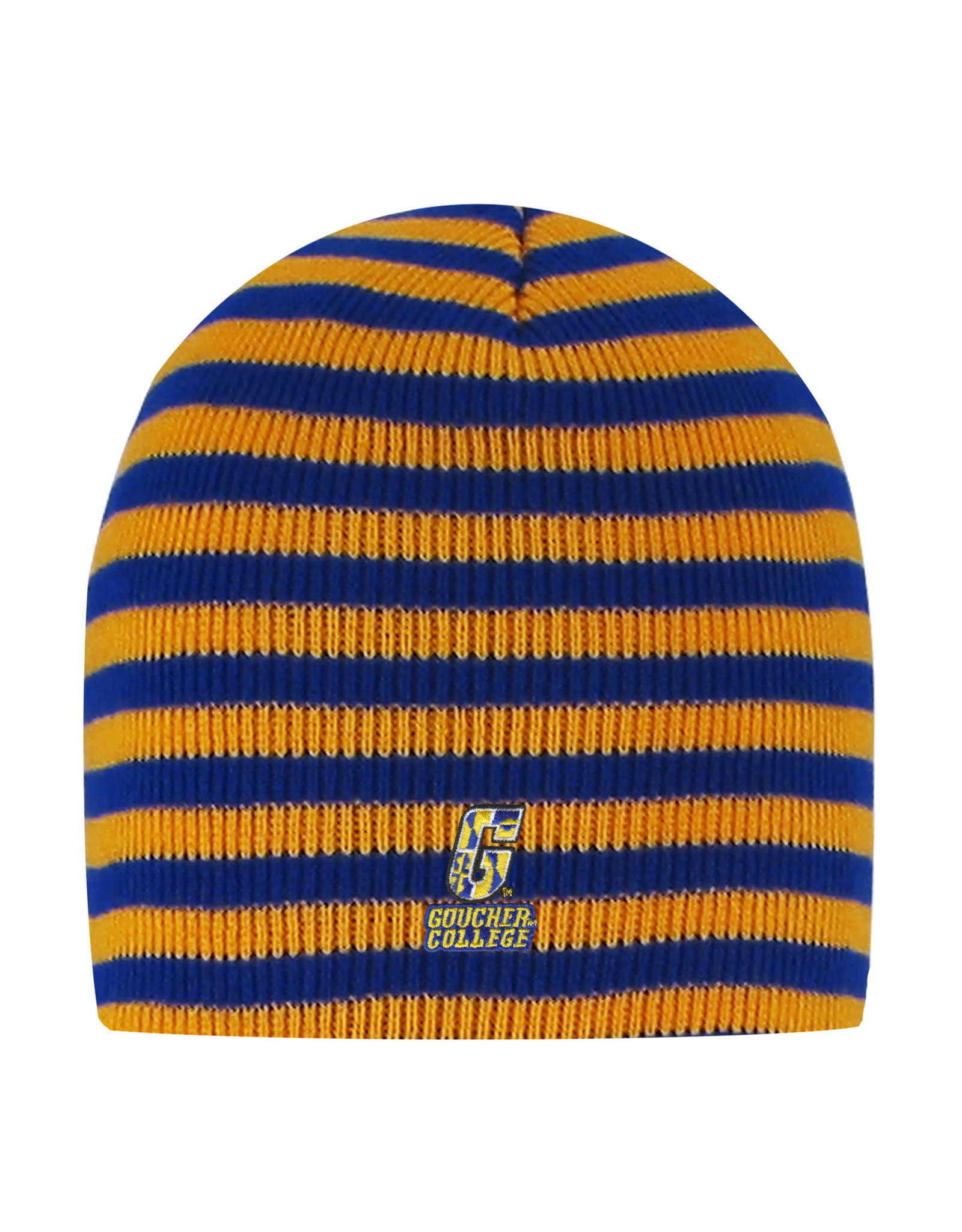 LOGOFIT Blizzard "Goucher College" Knit Micro-Striped Beanie