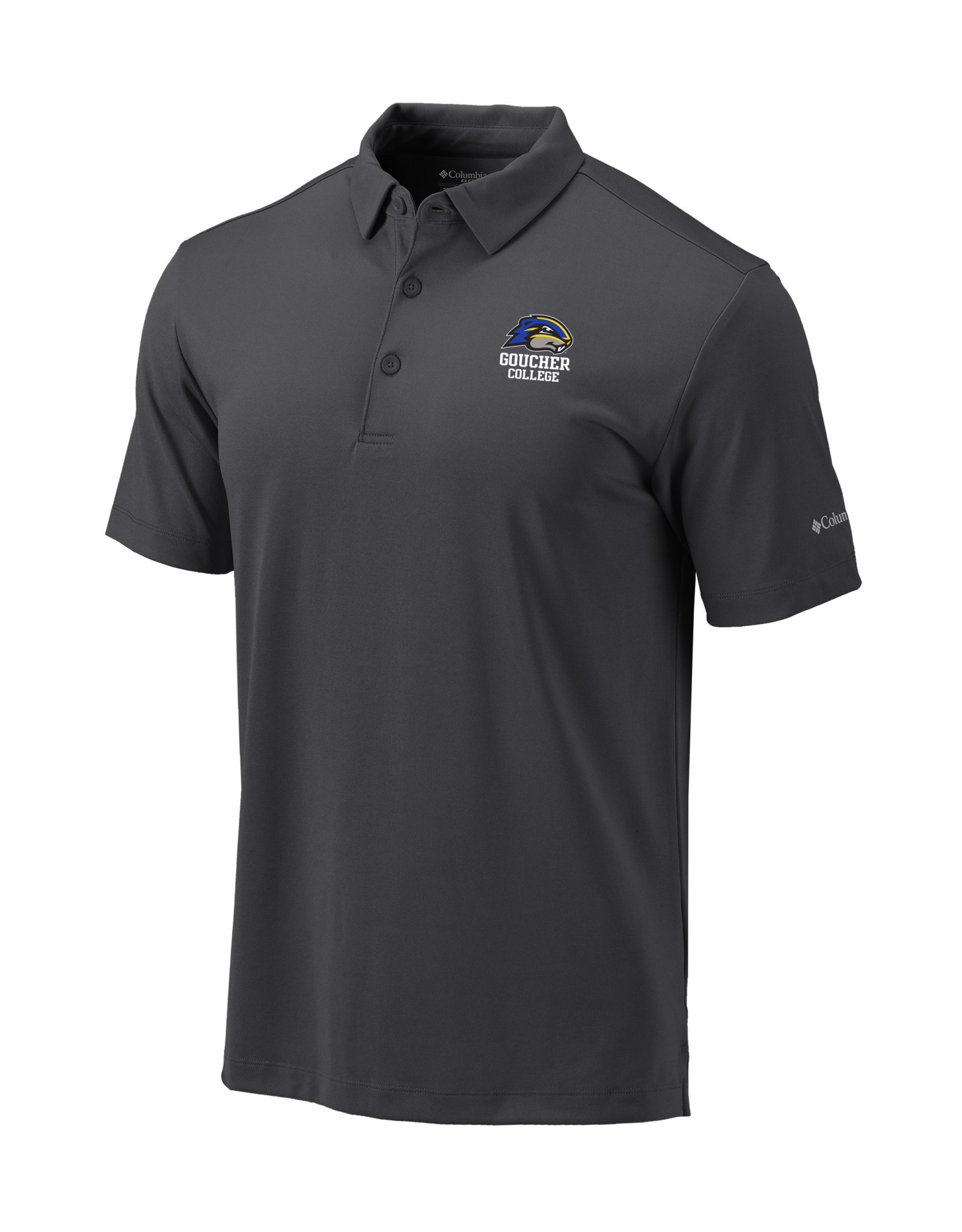 Columbia Omni-Wick Drive Polo "Goucher College w/ Gopher"