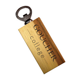 Jardine Wood Magnetic Bottle Opener "Goucher College"