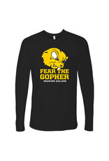 Next Level Cotton Long Sleeve T-Shirt "Retro Fear the Gopher"