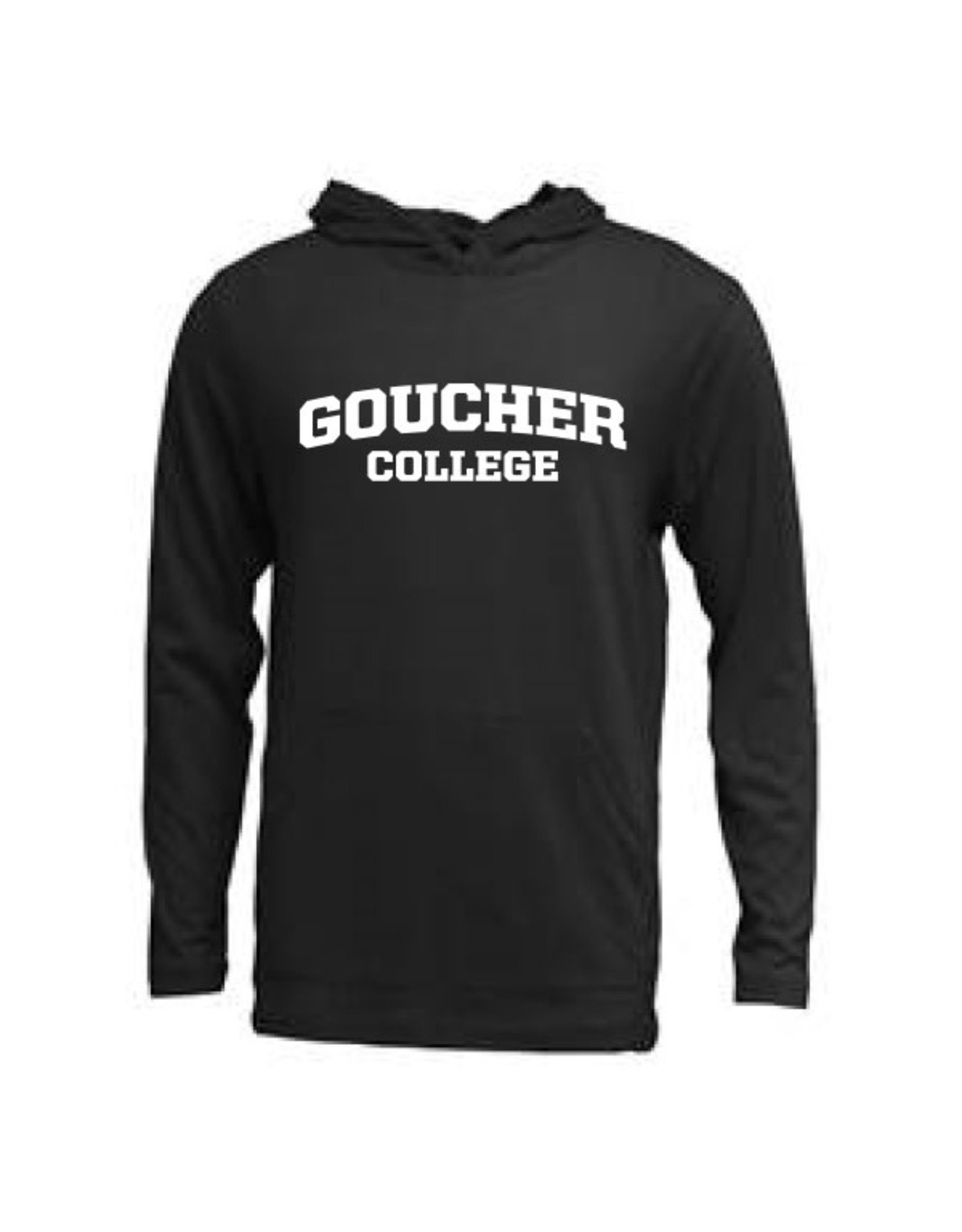 BAW Soft-Tek Long Sleeve Hooded Tee "Goucher College"