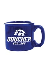 Nordic Company Camp Mug 15oz "Goucher College w/ Gopher" Royal w/ White Rim