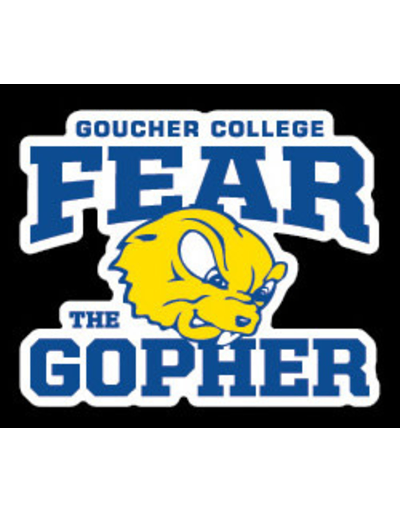 Jardine Vinyl Decal Medium "Retro Fear the Gopher"