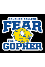 Jardine Vinyl Decal Small "Retro Fear the Gopher"