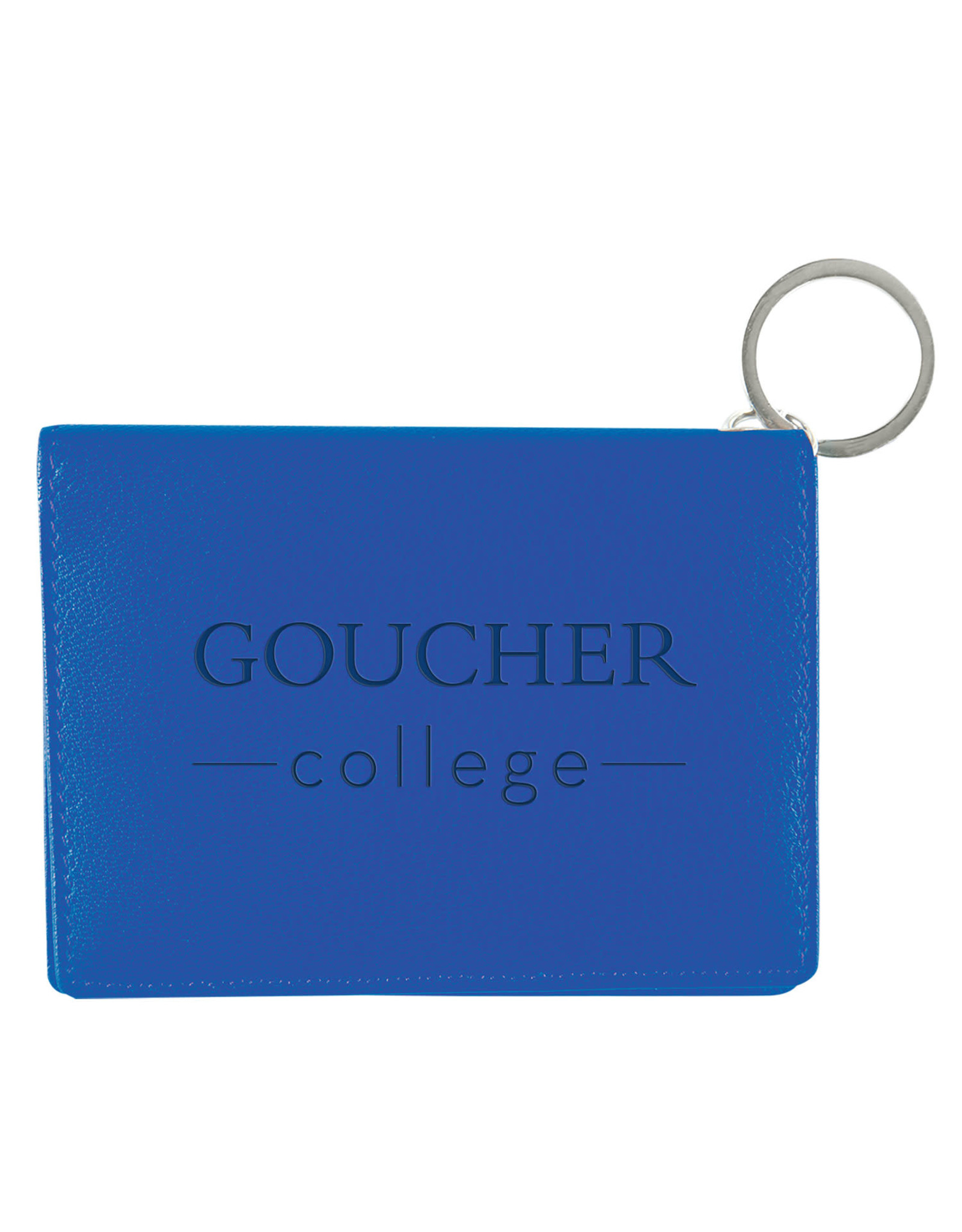 Jardine Nappa Leather Velcro ID Holder "Goucher College"