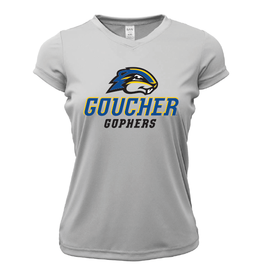 BAW Women's Xtreme-Tek V-Neck T-Shirt "Goucher Gophers"