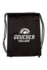 Jardine Heavy Duty Drawstring Backpack "Goucher College w/ Gopher"