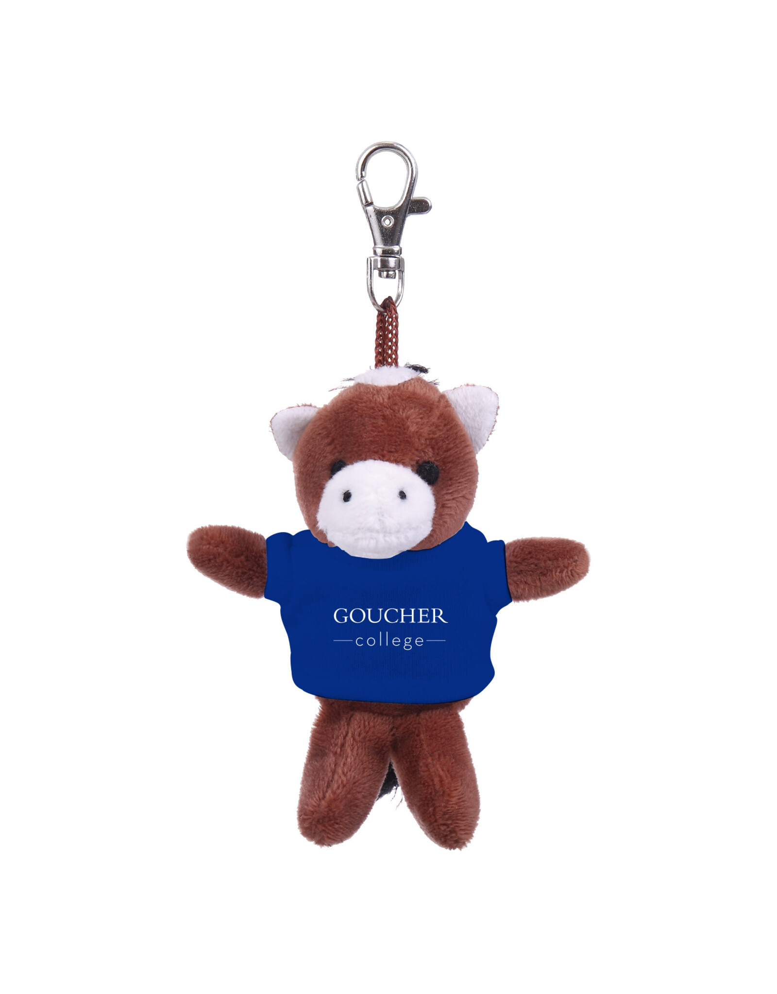 Jardine Plush Keychain w/ Jersey "Goucher College"