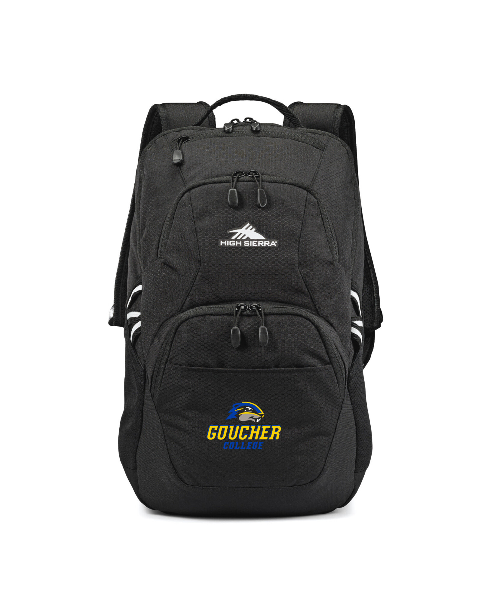 High Sierra Swoop Backpack "Goucher College w/ Gopher"