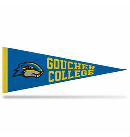 Jardine Felt Pennant 9"x24" "Goucher College w/ Gopher"