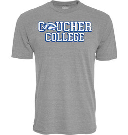 Blue84 Tri-Blend T-Shirt "Gopher in Goucher College"